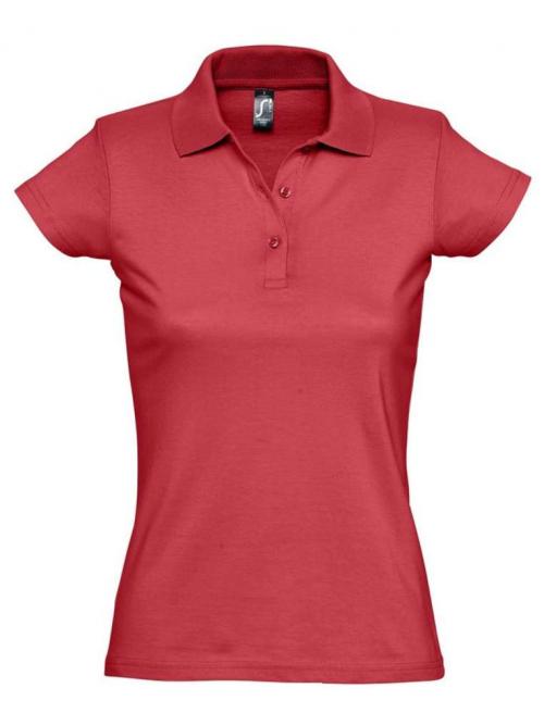 Рубашка поло женская Prescott women 170 красная, размер S