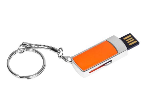 USB 2.0- флешка на 8 Гб с выдвижным механизмом и мини чипом