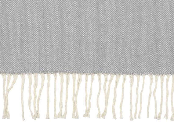 Плед «Ёлочка»  из натурального хлопка