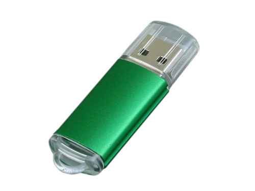 USB 2.0- флешка на 64 Гб с прозрачным колпачком