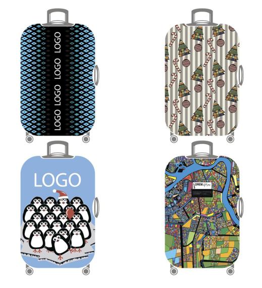 Чехол на чемодан Kansi на заказ, бифлекс