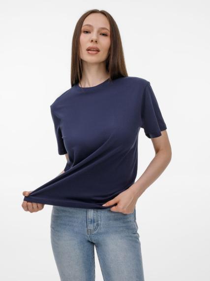 Футболка T-Bolka 180 темно-синяя, размер M