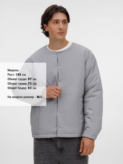 Куртка унисекс Veter, серая, размер XL/XXL