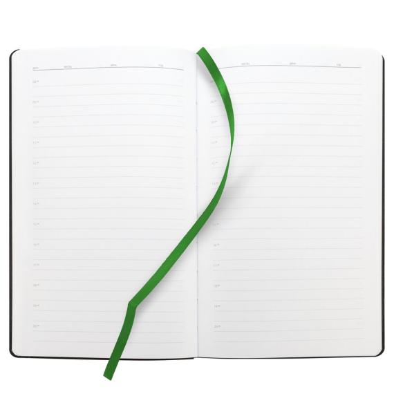 Ежедневник Knit, недатированный, зеленый