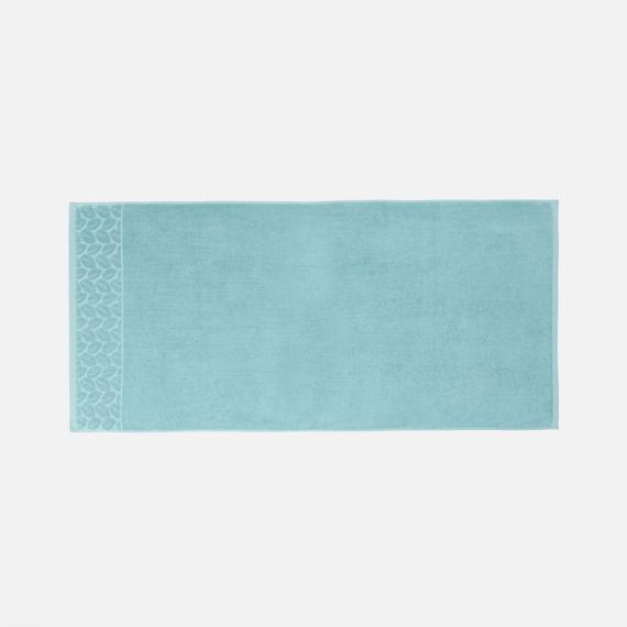 Полотенце махровое Hoya, большое, голубое