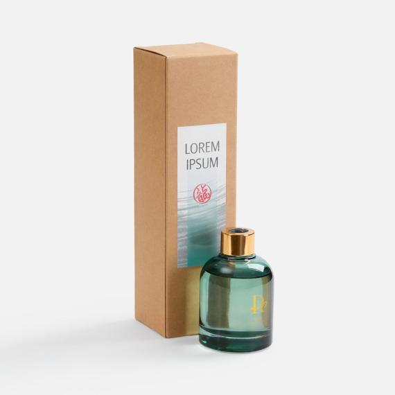 Диффузор ароматический Vitral, дубовый мох и пачули, зеленый