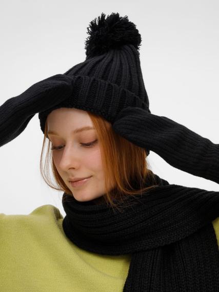 Шапка HappyGo, черная