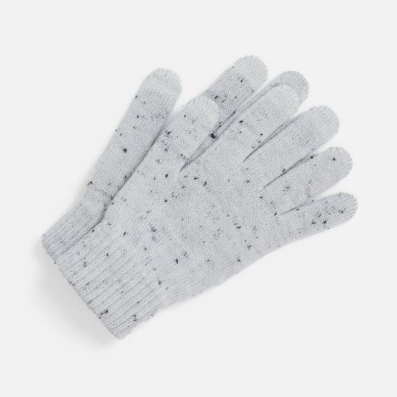 Перчатки сенсорные Spotti Senso, светло-серые, размер S/M