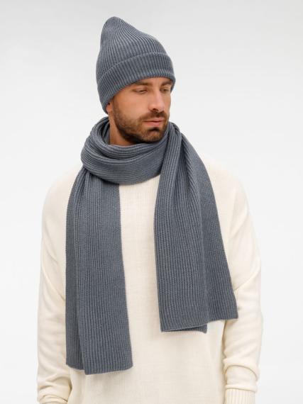 Шапка Nobilis Mono, серая (стальная)