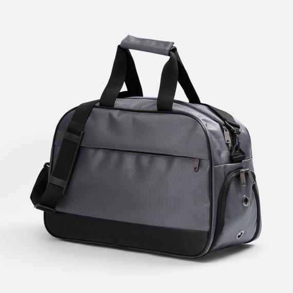 Спортивная сумка Atlantes, серая с черным
