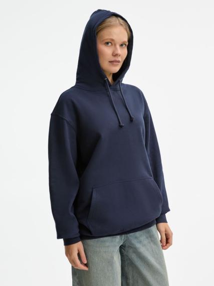 Худи унисекс Condor, темно-синее, размер 3XL