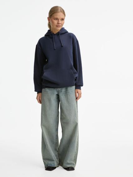 Худи унисекс Condor, темно-синее, размер 3XL