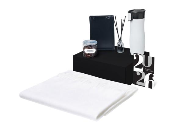 Подарочный набор «Re:Harmony» с палантином и термокружкой