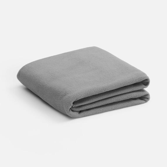 Флисовый плед Warm&Peace XL, серый