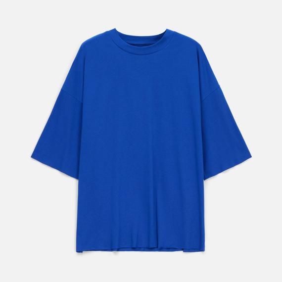 Футболка унисекс T1, синяя, размер M/L