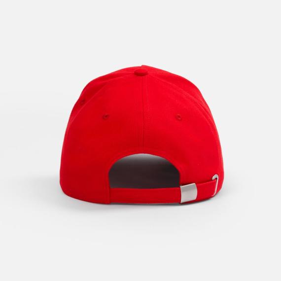 Бейсболка Classic 2.0, красная с белым кантом