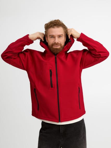 Куртка мужская с капюшоном Replay Men 340, красная, размер 3XL