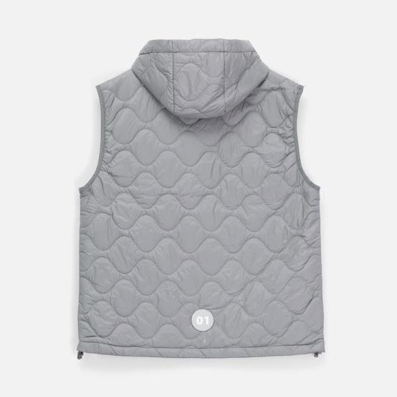 Жилет унисекс Tarnaby, светло-серый, размер 3XL