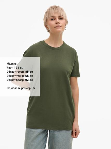 Футболка Regent 150 темный хaки, размер M