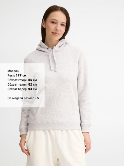 Толстовка женская Spencer Women, светло-серый меланж, размер XS