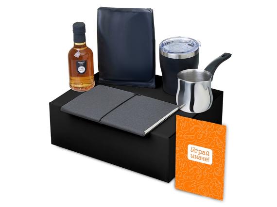 Подарочный набор «Re:y. Routine» с туркой, термокружкой и кофе