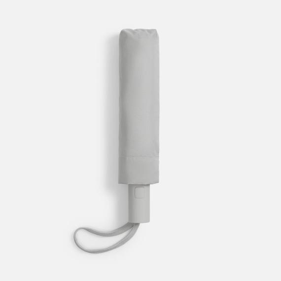 Зонт складной Cloudex, светло-серый