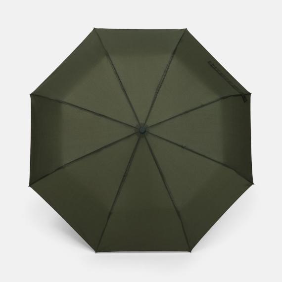 Зонт складной Cloudex, зеленый (хаки)