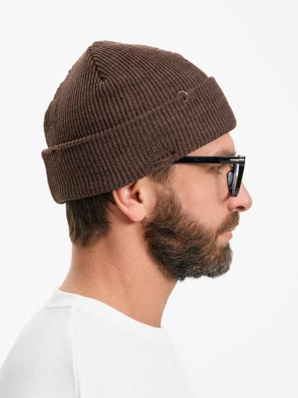Шапка Ribelle, коричневый меланж