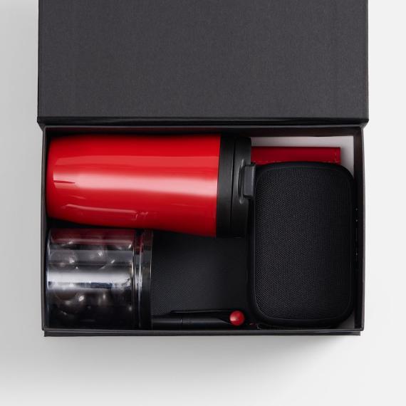 Набор Nice Twice Underway, черный с красным