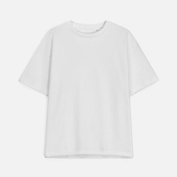 Футболка унисекс Durington, белая, размер M/L