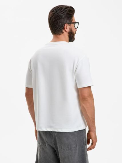 Футболка унисекс Durington, белая, размер M/L