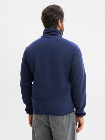 Куртка флисовая унисекс Ben Mac, темно-синяя, размер XL