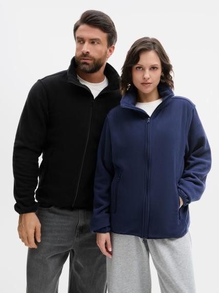 Куртка флисовая унисекс Ben Mac, темно-синяя, размер XL