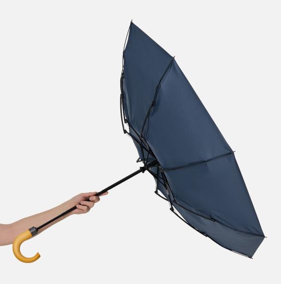 Зонт складной Classic, темно-синий