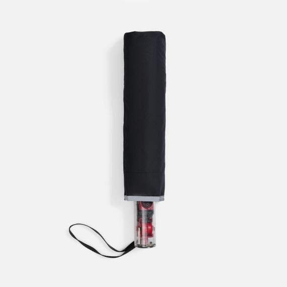 Зонт наоборот складной Futurum, черный