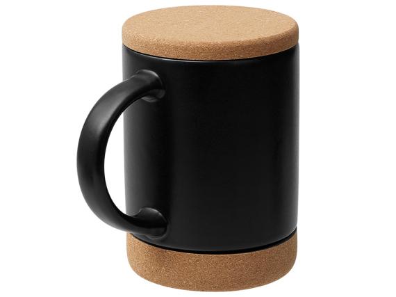 Кружка с пробковым дном и крышкой «Корк & Бон»