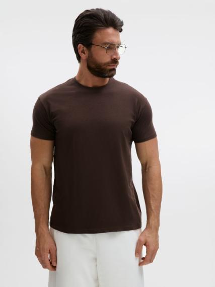 Футболка Regent 150 темно-коричневая (шоколад), размер XS
