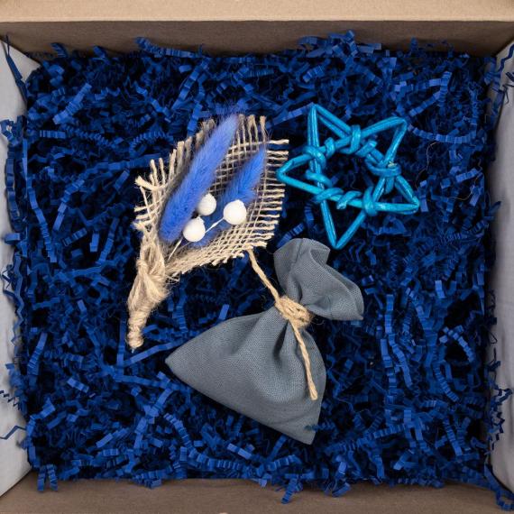 Бумажный наполнитель Chip, синий