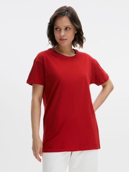 Футболка Regent 150 вишнево-красная, размер M