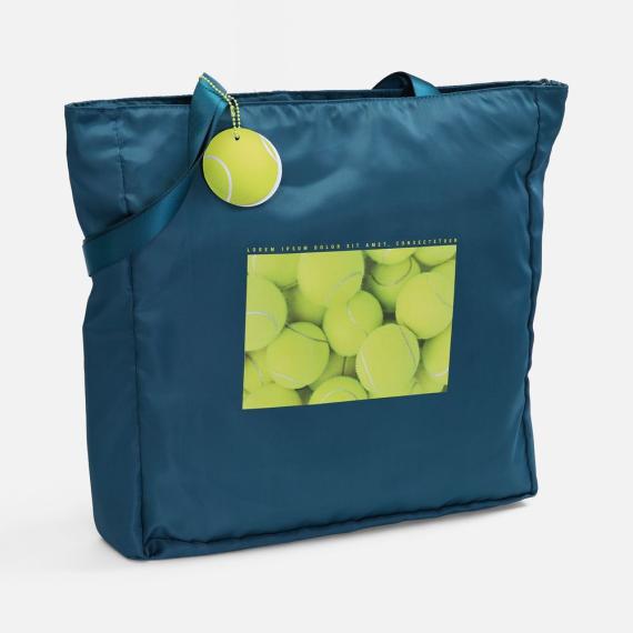 Спортивная сумка с карманом для ракеток Verkko, темно-синяя