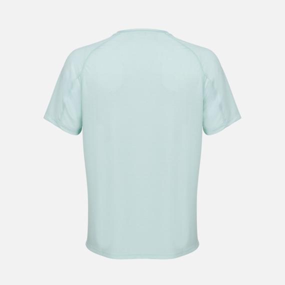 Футболка спортивная унисекс Vortex, зелено-голубая, размер XL