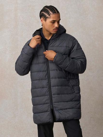 Куртка-парка унисекс Reverse, темно-синяя, размер XS