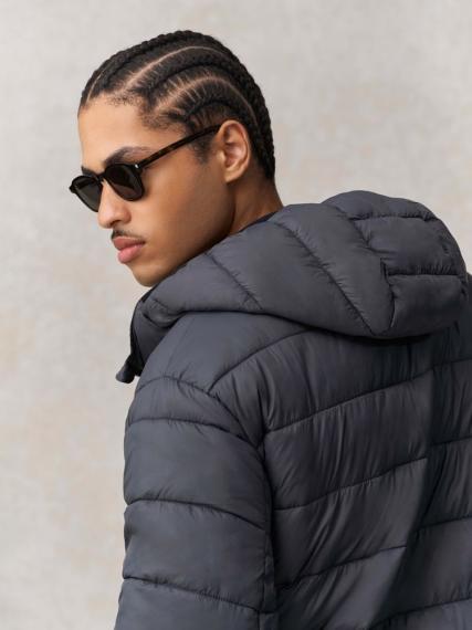 Куртка-парка унисекс Reverse, темно-синяя, размер XS