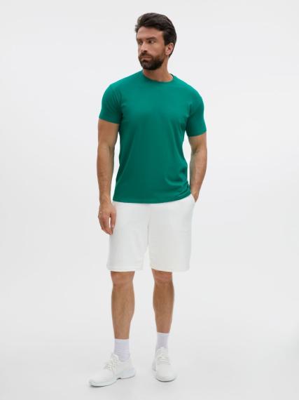 Футболка Regent 150 зеленая (изумрудная), размер XXL