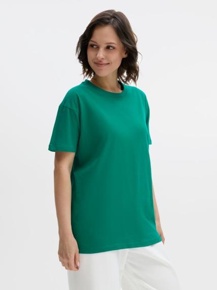 Футболка Regent 150 зеленая (изумрудная), размер XXL