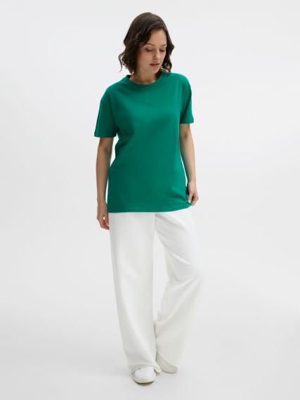 Футболка Regent 150 зеленая (изумрудная), размер XXL