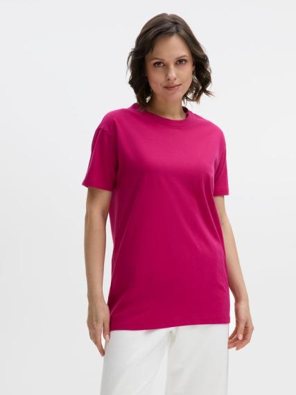 Футболка Regent 150 ярко-розовая (фуксия), размер XS