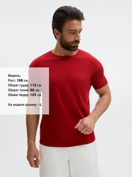 Футболка Regent 150 вишнево-красная, размер S