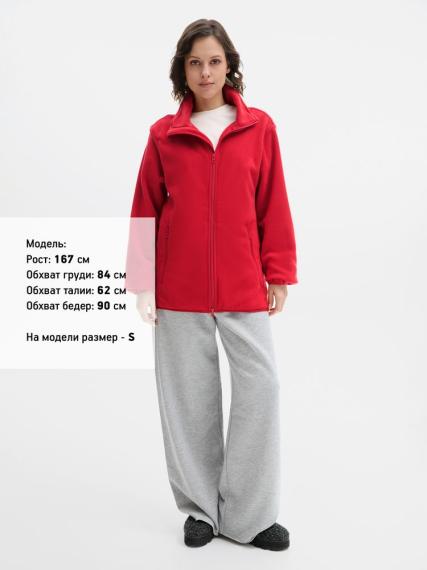 Куртка флисовая унисекс Ben Mac, красная, размер S