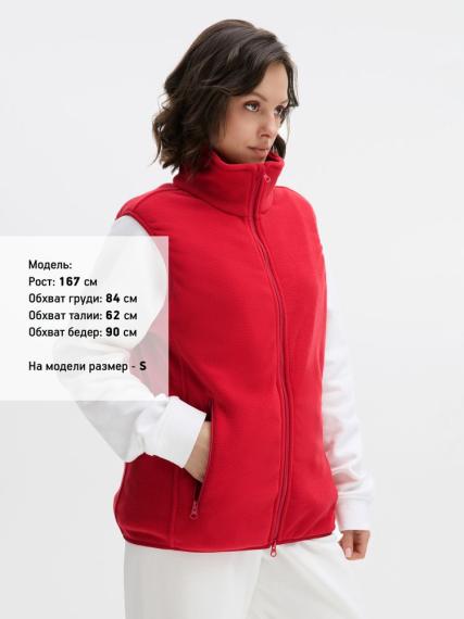 Жилет флисовый унисекс Ben Mac, красный, размер 3XL